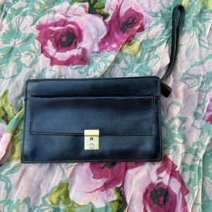 Reem Vintage leather clutch